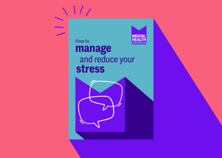 Cover of the 'How to manage and reduce your stress' publication